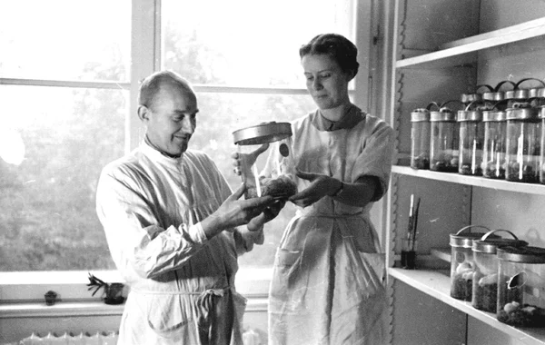 Cientistas alemães na década de 1930 — Fotografia de Stock