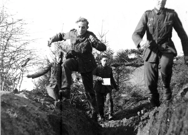 나치는 1939 년에 훈련 군인 — 스톡 사진