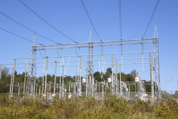 Hidro elektrik alt istasyonu — Stok fotoğraf