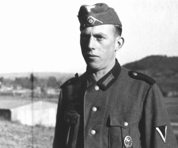 Duitse nazi-cadet — Stockfoto