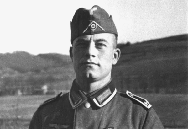 Soldat nazi allemand — Photo