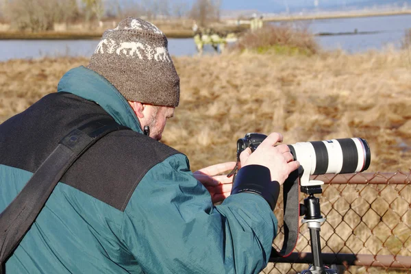 Fågelreservat — Stockfoto