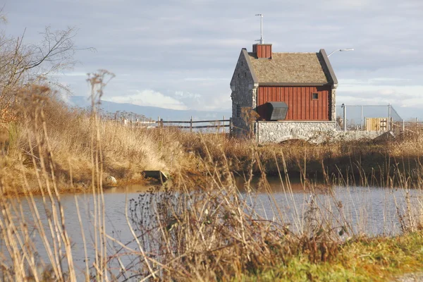 Petite station de pompe à eau — Photo