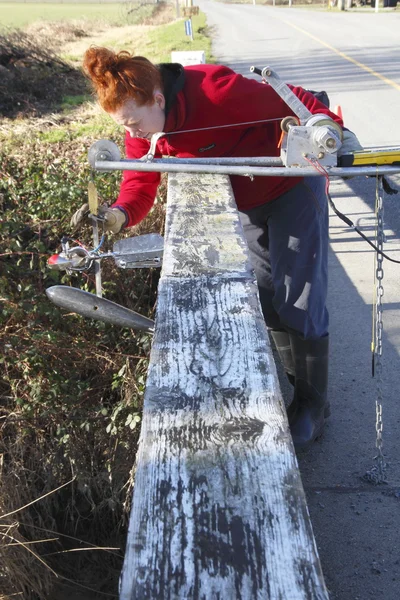 Environment Canada Technician — Stock Photo, Image