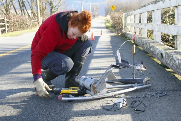 Environment Canada Technician — Stock Photo, Image