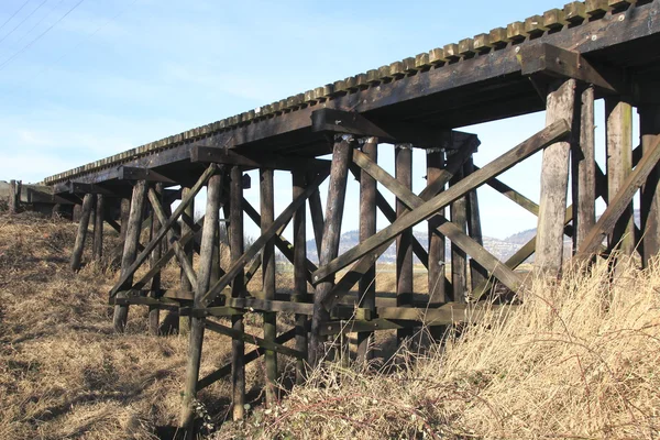 Canadian Train Trestle — Stock Photo, Image