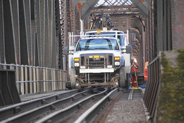 Veículo de Manutenção Ferroviária — Fotografia de Stock