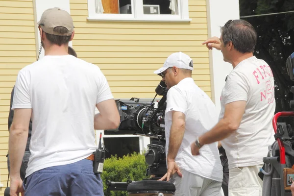 Equipe de filmagem Cedar cove — Fotografia de Stock