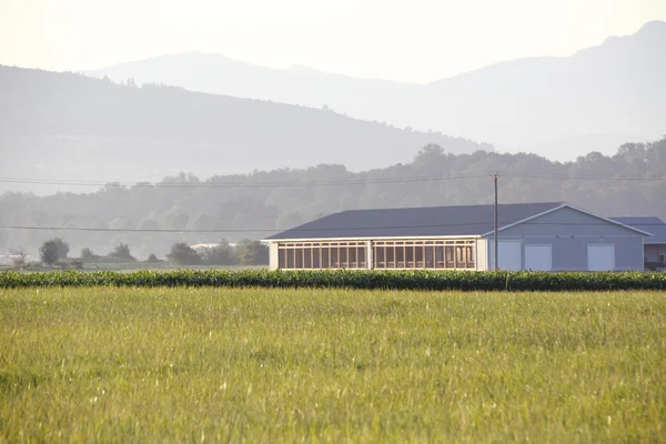 Edificio agricolo moderno — Foto Stock