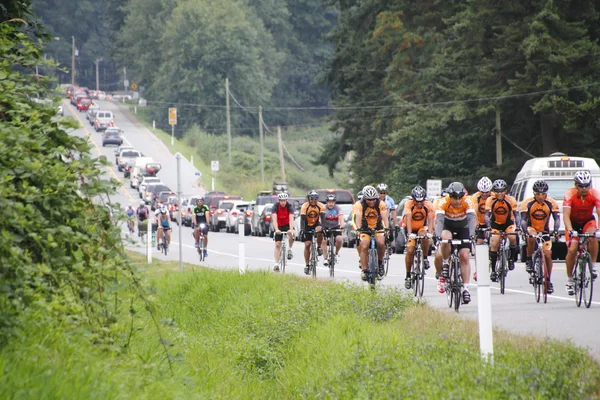 Tour en bicicleta de Seattle a Vancouver 2014 — Foto de Stock