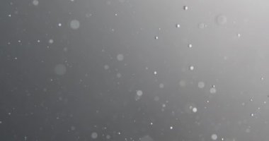 Gümüş Baloncuklar Suyun İçinden Yükseliyor