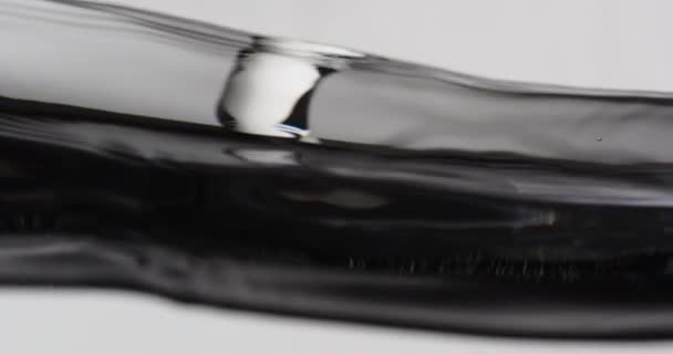 Water Surface In Motion Making Abstract Shapes — Stock Video