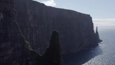 Kıyı şeridinde İHA ve Suduroy Kayalıkları