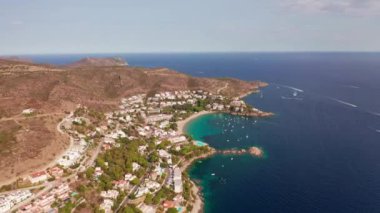 Kaptan De Creus 'un kıyı şeridinden Horizon' a doğru insansız hava aracı