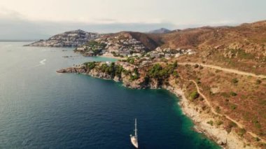Kaptan De Creus 'un Kıyı şeridinde İHA
