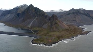 Sahil şeridi ve Estrahorn Dağı 'nda İHA' lar
