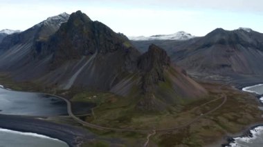 Sahil şeridi ve Estrahorn Dağı 'nda İHA' lar