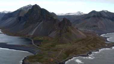 Sahil şeridi ve Estrahorn Dağı 'nda İHA' lar