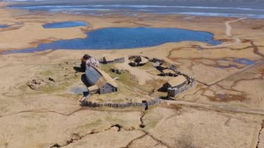 Hofn 'un Manzarasında Viking Köyü Filmi Üzerine İHA