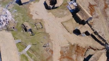 Hofn 'daki Viking Köyü Filmi Üzerine İHA