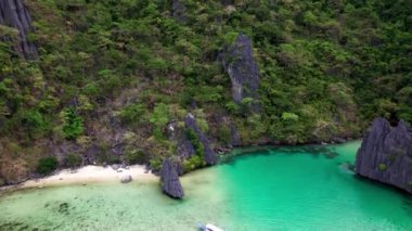 İnsansız hava aracı Kireç Taşlarına ve Kıyı şeridine