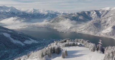 Zell Am See-Kaprun Dağları, Zell Gölü, Salzburg, Avusturya