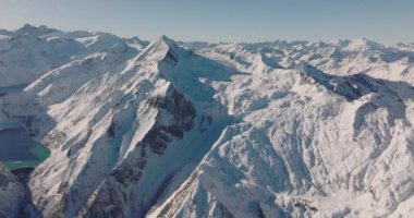 Majestic Kitzsteinhorn Dağı Tepeleri, Yüksek Tauern Sıradağları, Orta Doğu Alpleri, Avusturya