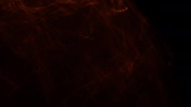 Siyah Arkaplan Karşısında Parlak Turuncu Flaşlı Şekillerin Hareketlerini Kapat