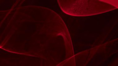 Siyah Arkaplanda Parlayan Kırmızı Flaşlı Şekillerin Hareketlerini Kapat