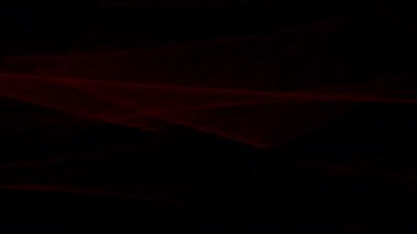 Siyah Arkaplanda Parlayan Kırmızı Flaşlı Şekillerin Hareketlerini Kapat