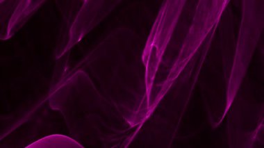 Siyah Arkaplan Karşısında Parlak Mor Flaşlı Şekillerin Hareketlerini Kapat