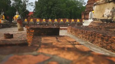 Tayland Tayland altın buddha heykeli