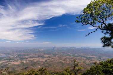 View point from Phukradung National Park clipart
