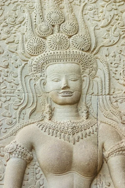 Apsara, Angor Wat — Foto de Stock