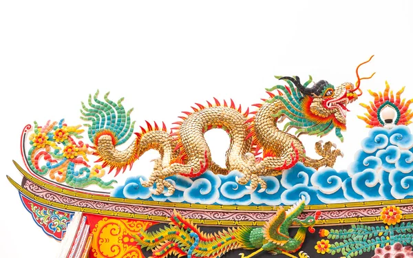 Dragon in a Chinese temple — Stock Photo, Image