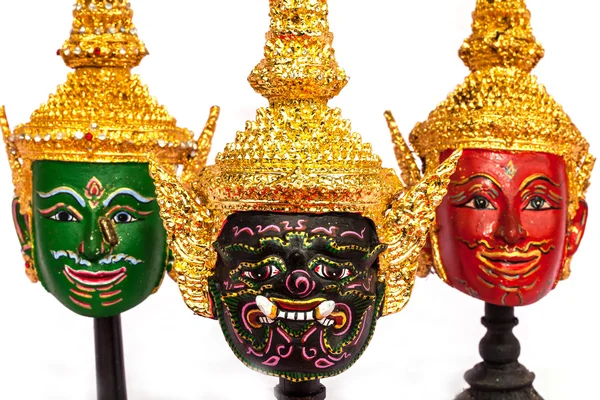 Native Thai style giant mask — Stock Photo, Image