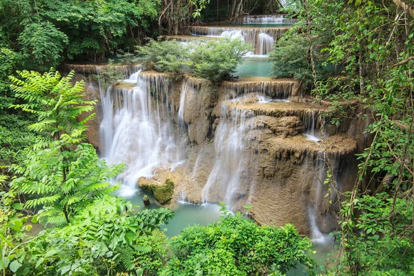Beautiful Waterfall in Srinakarin Dam National Park — Stock Photo, Image