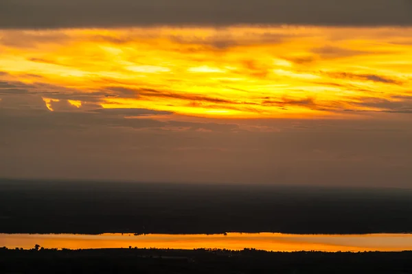 Sunrise Punto di vista da Phurungka National Prak — Foto Stock
