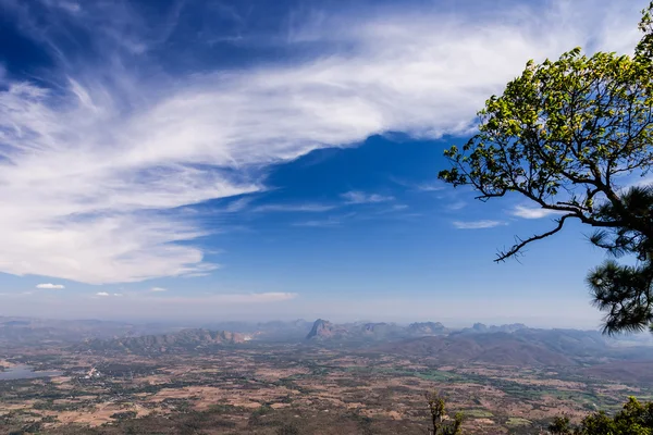 Oogpunt van phukradung nationaal park — Stockfoto