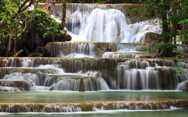 Ulusal parkta şelale