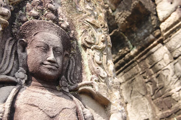 Apsara em Angor Wat — Fotografia de Stock