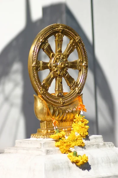 Roller Gold at the temples in Thailand — Stock Photo, Image