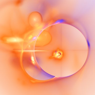 soyut hafif fraktal arka plan