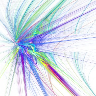 soyut hafif fraktal arka plan