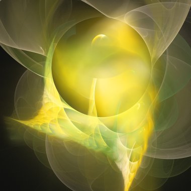 soyut hafif fraktal arka plan