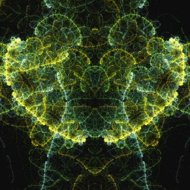 soyut hafif fraktal arka plan