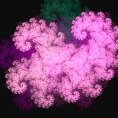 soyut hafif fraktal arka plan