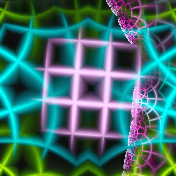 Αφηρημένη fractal φως φόντο — Φωτογραφία Αρχείου