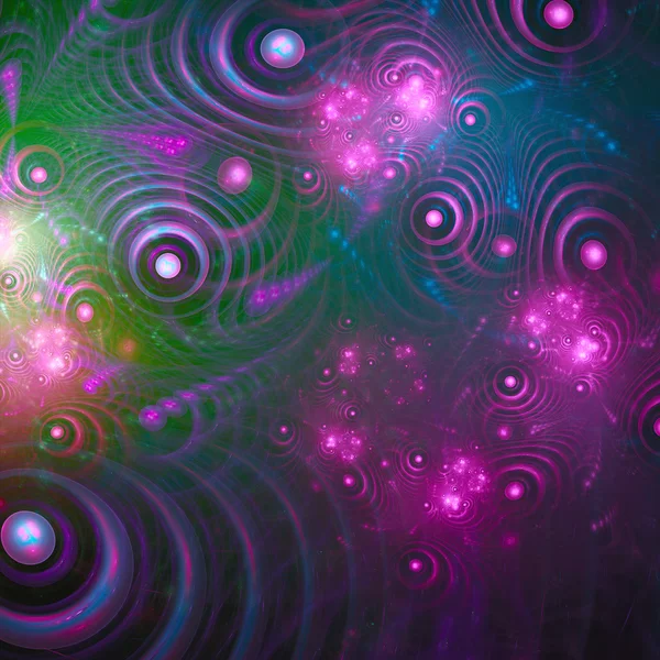 Abstract light fractal background — Stock Photo, Image