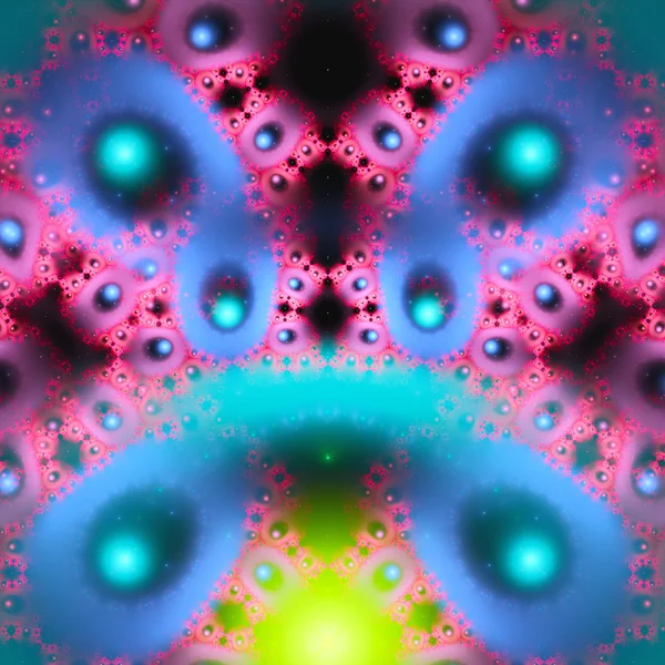 Fondo fractal ligero abstracto — Foto de Stock